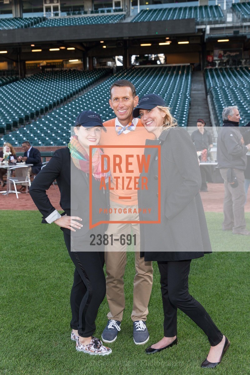 Allison Lamm, Markham Miller, Colleen McGuinn, ST. FRANCIS FOUNDATION'S Knock It Out of the Park, US. AT&T Park, June 4th, 2015,Drew Altizer, Drew Altizer Photography, full-service agency, private events, San Francisco photographer, photographer california