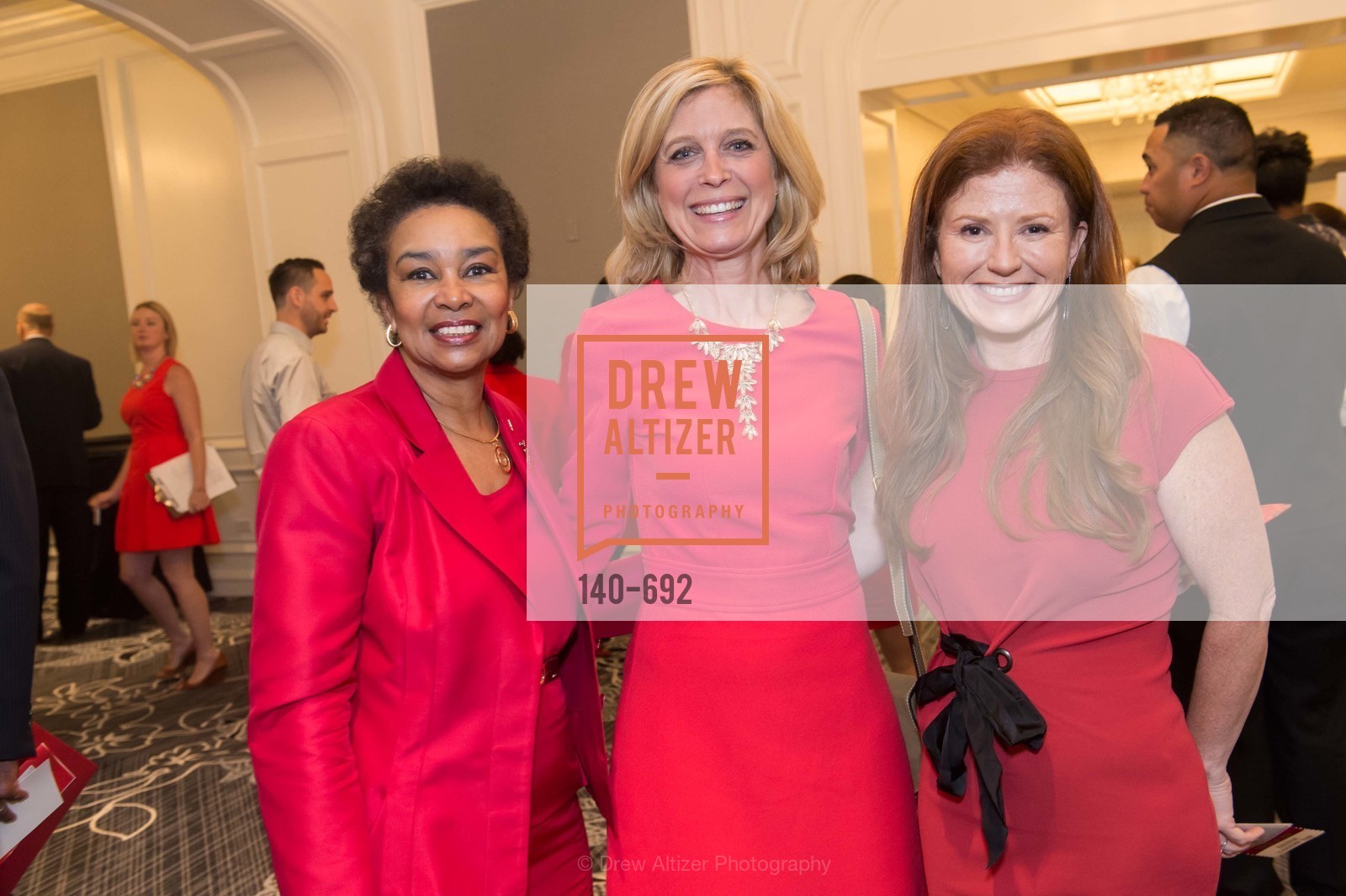 Anette Harris, Debbie Messemer, Kara Goldin, 2015 GoRed for Women Luncheon, US, May 2nd, 2015,Drew Altizer, Drew Altizer Photography, full-service agency, private events, San Francisco photographer, photographer california