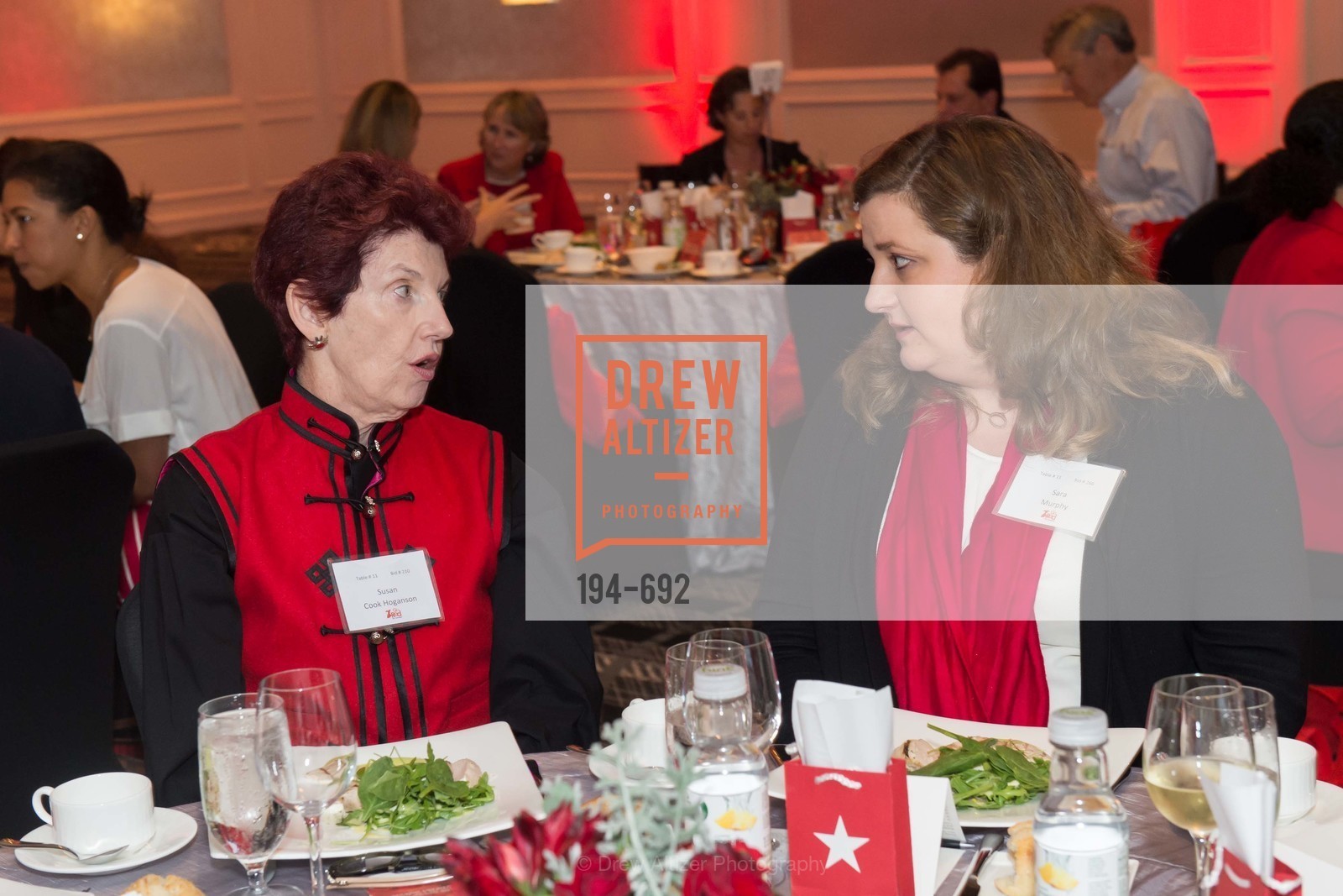 Susan Cook Hoganson, Sara Murphy, 2015 GoRed for Women Luncheon, US, May 2nd, 2015,Drew Altizer, Drew Altizer Photography, full-service agency, private events, San Francisco photographer, photographer california