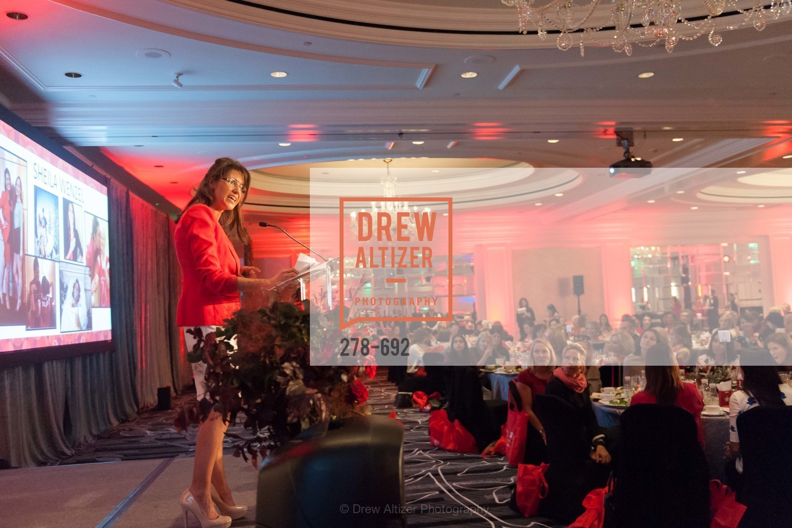 Sheila Wenzel, 2015 GoRed for Women Luncheon, US, May 2nd, 2015,Drew Altizer, Drew Altizer Photography, full-service agency, private events, San Francisco photographer, photographer california
