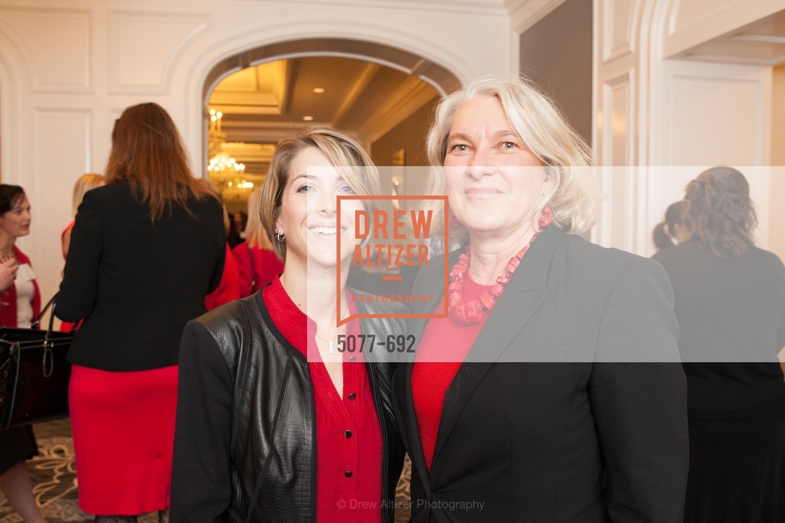 Shannon O'Shea, Susan Maerki, 2015 GoRed for Women Luncheon, US, May 2nd, 2015, Photo #5077-692 Shannon O'Shea, Susan Maerki, Photo #5077-692