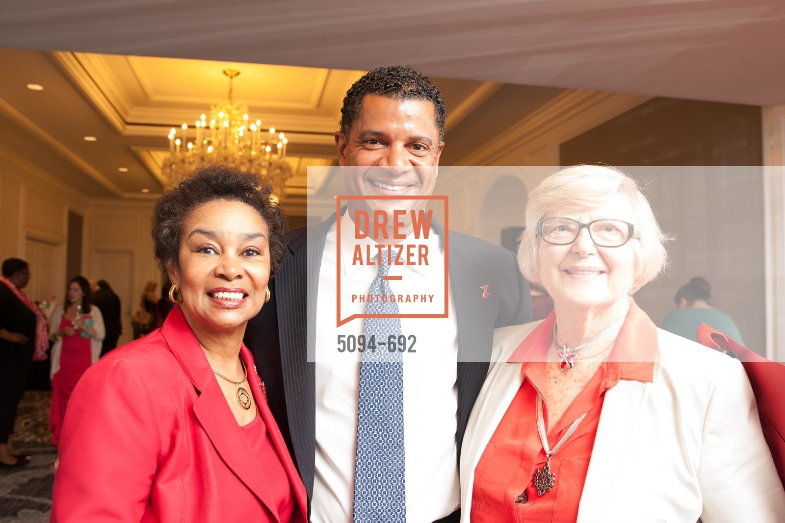 Anette Harris, Jeff Thomas, Zdenka Pisared, 2015 GoRed for Women Luncheon, US, May 2nd, 2015,Drew Altizer, Drew Altizer Photography, full-service agency, private events, San Francisco photographer, photographer california