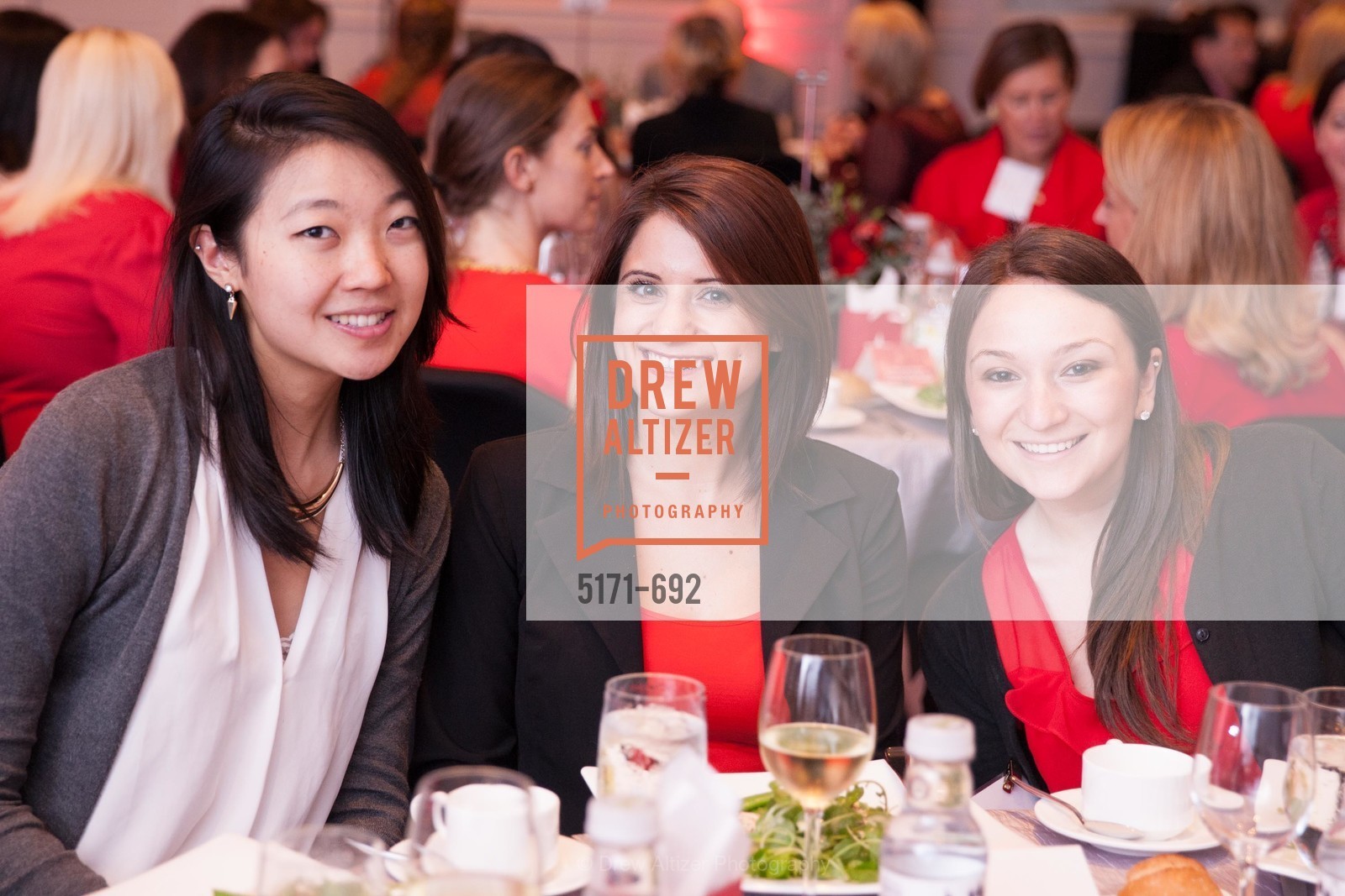 Angela Lee, Rachel Hatch, Jamie Rappaport, 2015 GoRed for Women Luncheon, US, May 2nd, 2015,Drew Altizer, Drew Altizer Photography, full-service agency, private events, San Francisco photographer, photographer california