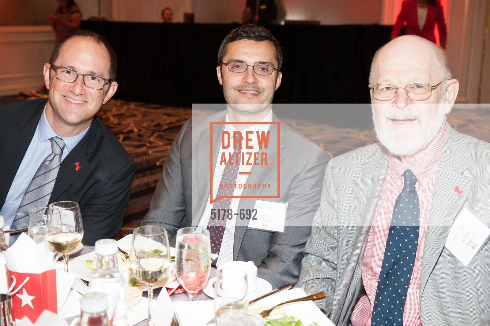 James Weinberger, Carlos Cucurella, Stephen Bigger, 2015 GoRed for Women Luncheon, US, May 2nd, 2015,Drew Altizer, Drew Altizer Photography, full-service agency, private events, San Francisco photographer, photographer california