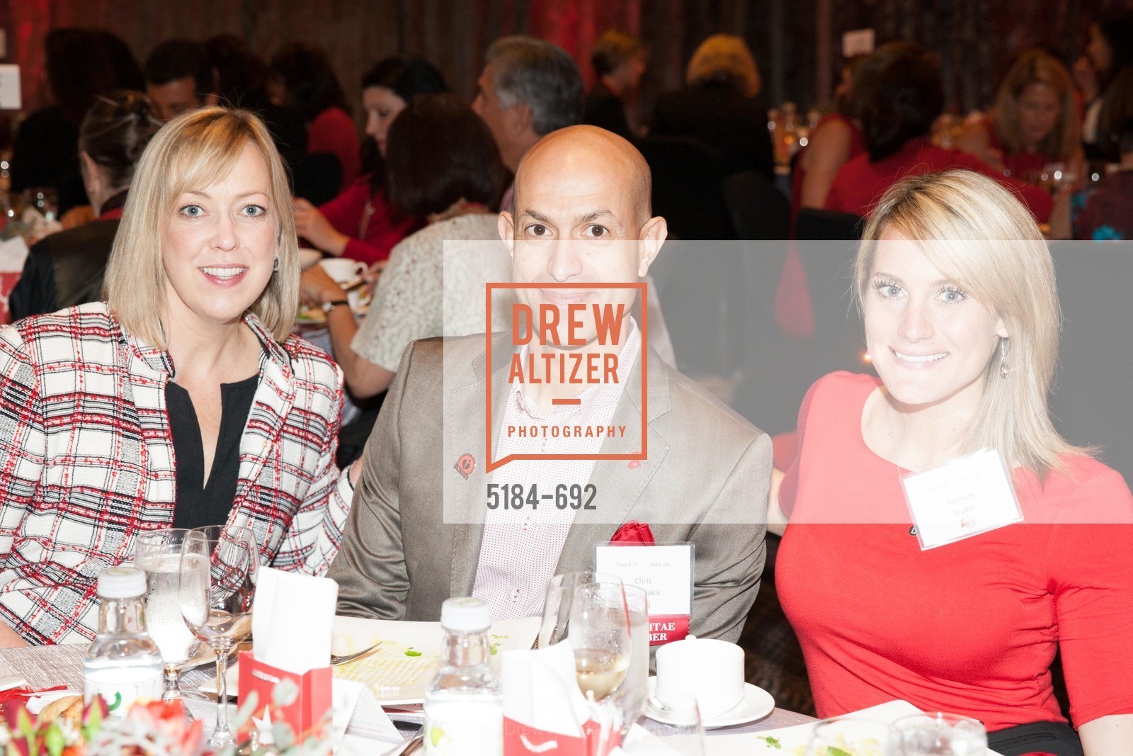 Shawn Casey-White, Chris Tsakakis, Danielle Stadel, 2015 GoRed for Women Luncheon, US, May 2nd, 2015,Drew Altizer, Drew Altizer Photography, full-service event agency, private events, San Francisco photographer, photographer California