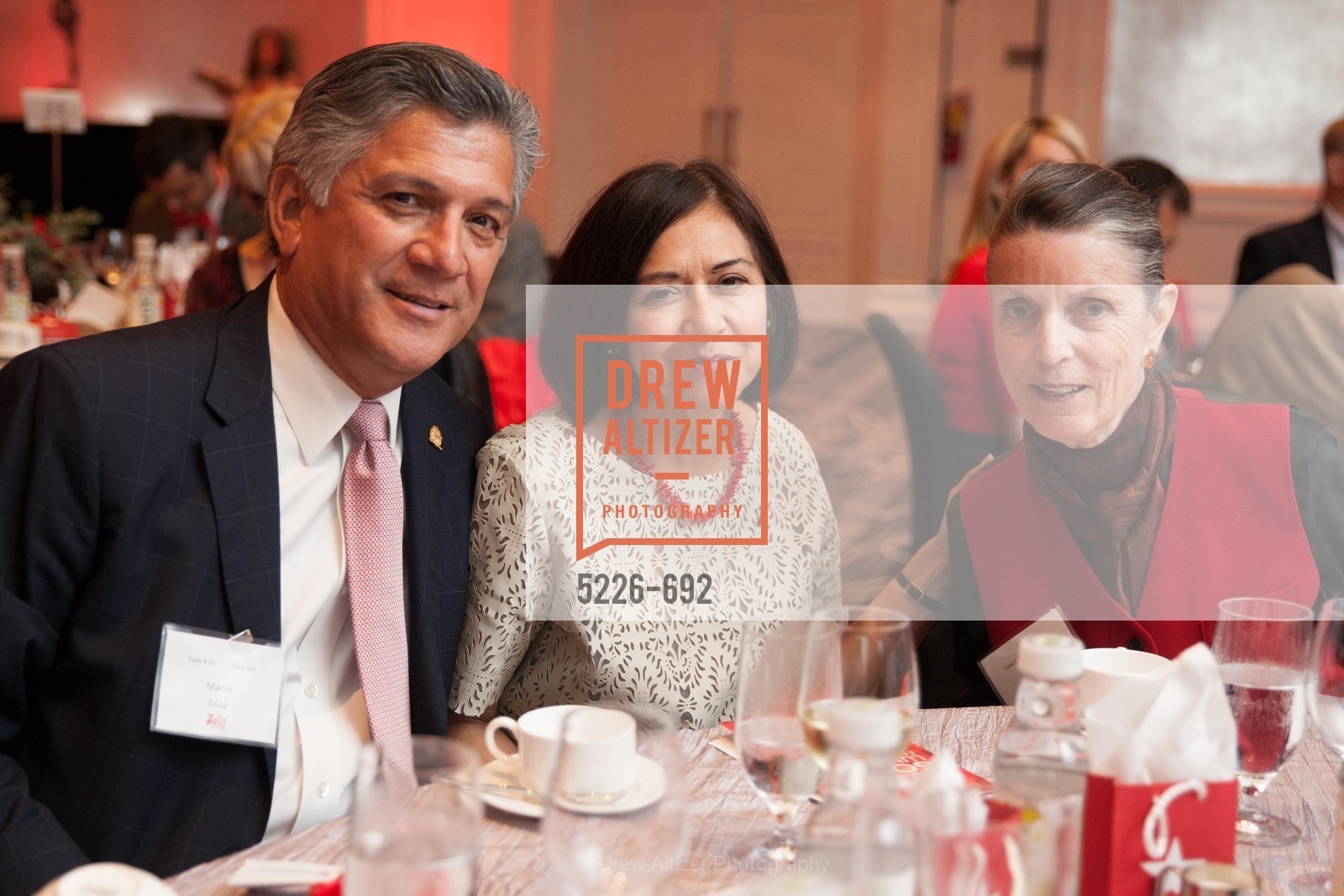 Mario Diaz, Margot Maxey, Diane Boyers, 2015 GoRed for Women Luncheon, US, May 2nd, 2015,Drew Altizer, Drew Altizer Photography, full-service agency, private events, San Francisco photographer, photographer california