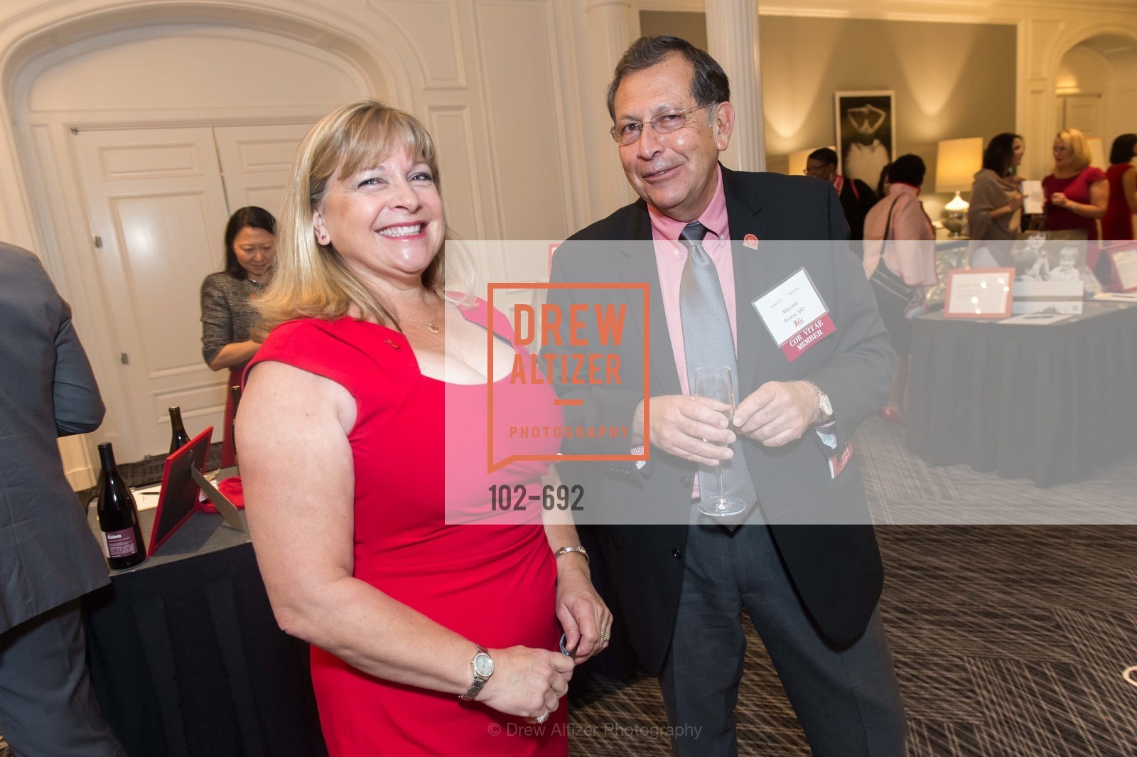 Nancy Pinner, Marcelo Rivera, 2015 GoRed for Women Luncheon, US, May 2nd, 2015,Drew Altizer, Drew Altizer Photography, full-service agency, private events, San Francisco photographer, photographer california