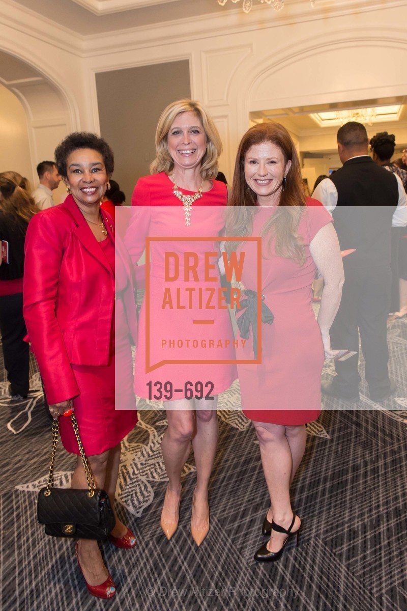 Anette Harris, Debbie Messemer, Kara Goldin, 2015 GoRed for Women Luncheon, US, May 2nd, 2015,Drew Altizer, Drew Altizer Photography, full-service agency, private events, San Francisco photographer, photographer california