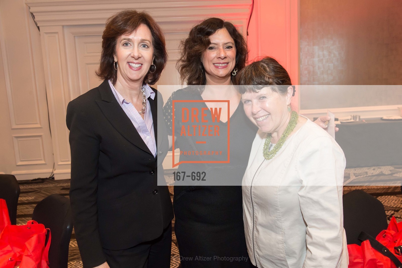 Deborah Wright, Cathy Nevolo, Andrea Dino, 2015 GoRed for Women Luncheon, US, May 2nd, 2015,Drew Altizer, Drew Altizer Photography, full-service event agency, private events, San Francisco photographer, photographer California