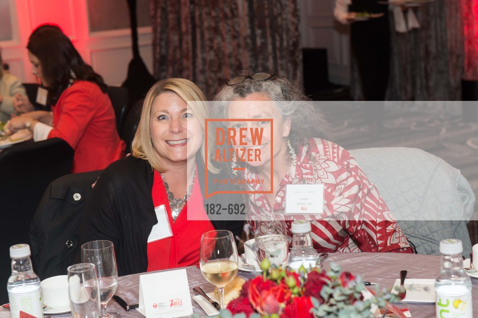 Pamela Laesch, Fiona Wilson, 2015 GoRed for Women Luncheon, US, May 2nd, 2015