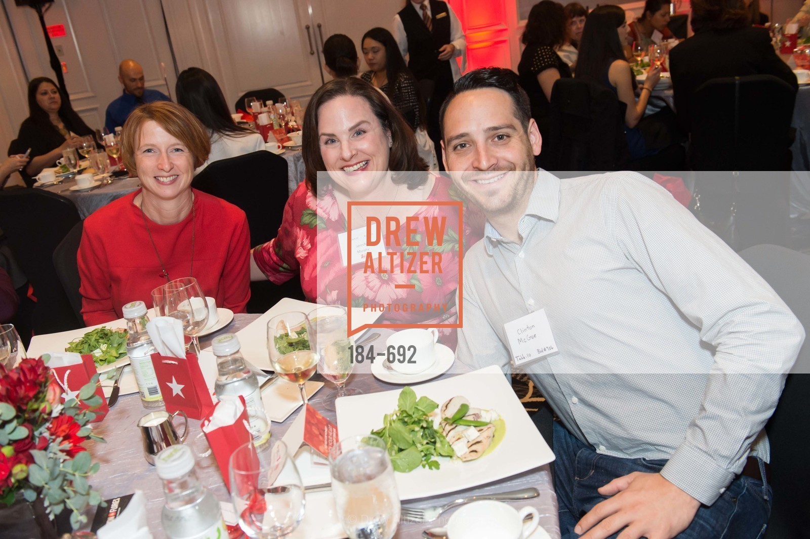 Marsha Scott, Jennifer Murphy, Clinton McGue, 2015 GoRed for Women Luncheon, US, May 2nd, 2015,Drew Altizer, Drew Altizer Photography, full-service agency, private events, San Francisco photographer, photographer california