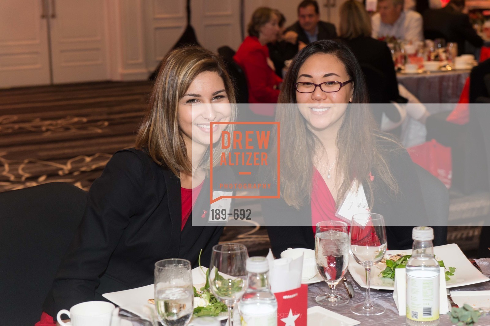 Chloe Vaille, Jessica Kuo, 2015 GoRed for Women Luncheon, US, May 2nd, 2015, Photo #189-692 Chloe Vaille, Jessica Kuo, Photo #189-692
