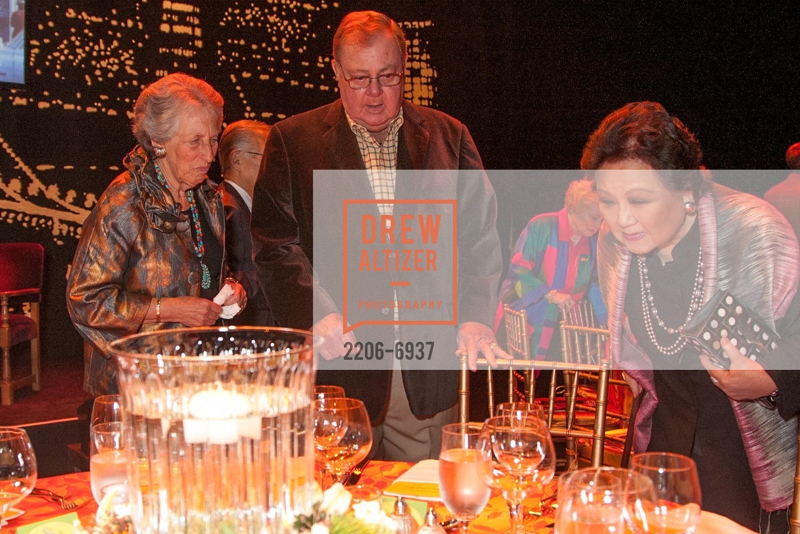 Mary Bianco, Tony Bianco, Agnes Kong, A.C.T. Producer Circle Dinner 2013, US, February 13th, 2013, Photo #2206-6937 Mary Bianco, Tony Bianco, Agnes Kong, Photo #2206-6937