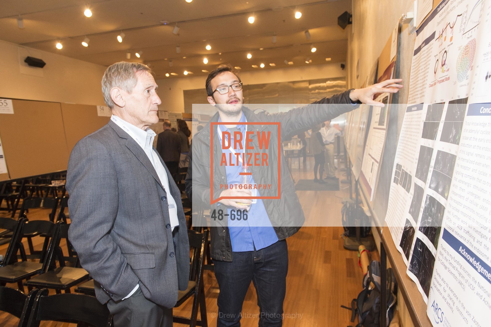 Bob Starzel, Andre Lazar, ARCS FOUNDATION Scholar Symposium, US, May 5th, 2015, Photo #48-696 Bob Starzel, Andre Lazar, Photo #48-696