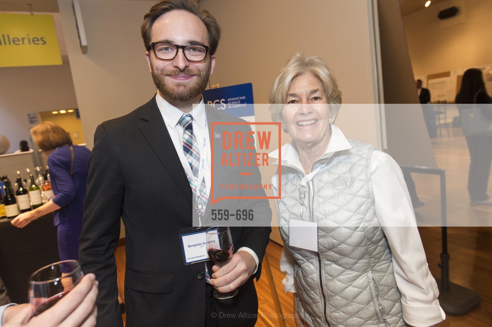Benjamin Gunning, Nancy Mueller Arcs, ARCS FOUNDATION Scholar Symposium, US, May 5th, 2015, Photo #559-696 Benjamin Gunning, Nancy Mueller Arcs, Photo #559-696