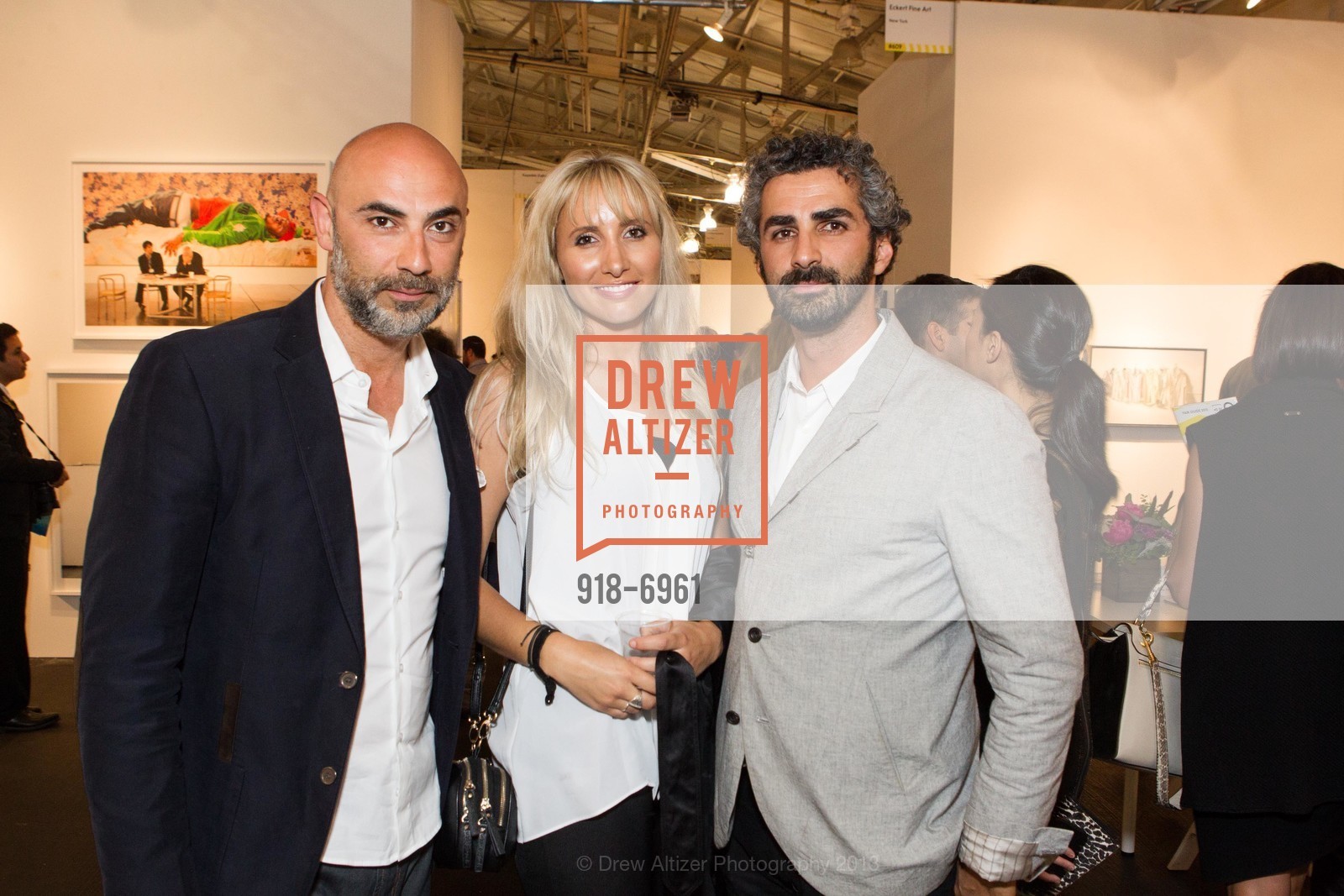 Michael Shah, Shelby Knick, Amir Mortazavi, artMRKT San Francisco, US, May 16th, 2013, Photo #918-6961 Michael Shah, Shelby Knick, Amir Mortazavi, Photo #918-6961