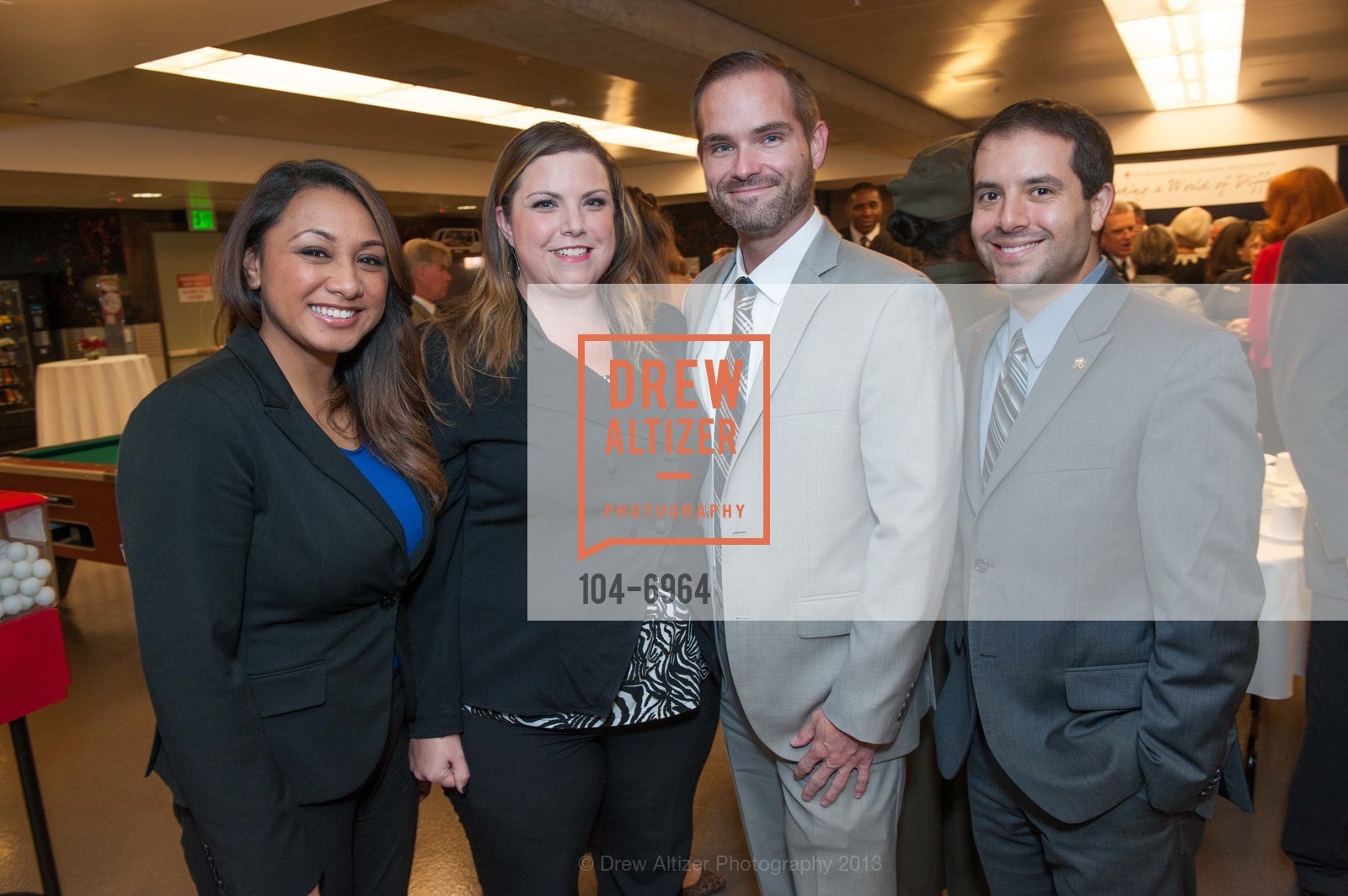 Liz Lualemana, Natalie Stickler, Rick Hylton, Philip Tringali, THE SALVATION ARMY VIP Reception, US, November 13th, 2013, Photo #104-6964 Liz Lualemana, Natalie Stickler, Rick Hylton, Philip Tringali, Photo #104-6964