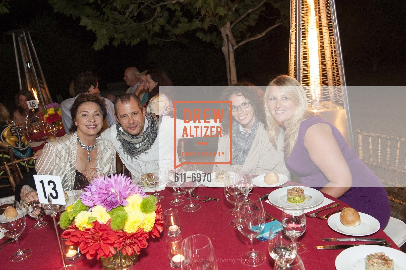 Maria Manetti Shrem, Carol Montanaro, Mara Sistino, FESTIVAL DEL SOLE's Dinner at QUINTESSA, US, July 19th, 2013, Photo #611-6970 Maria Manetti Shrem, Carol Montanaro, Mara Sistino, Photo #611-6970