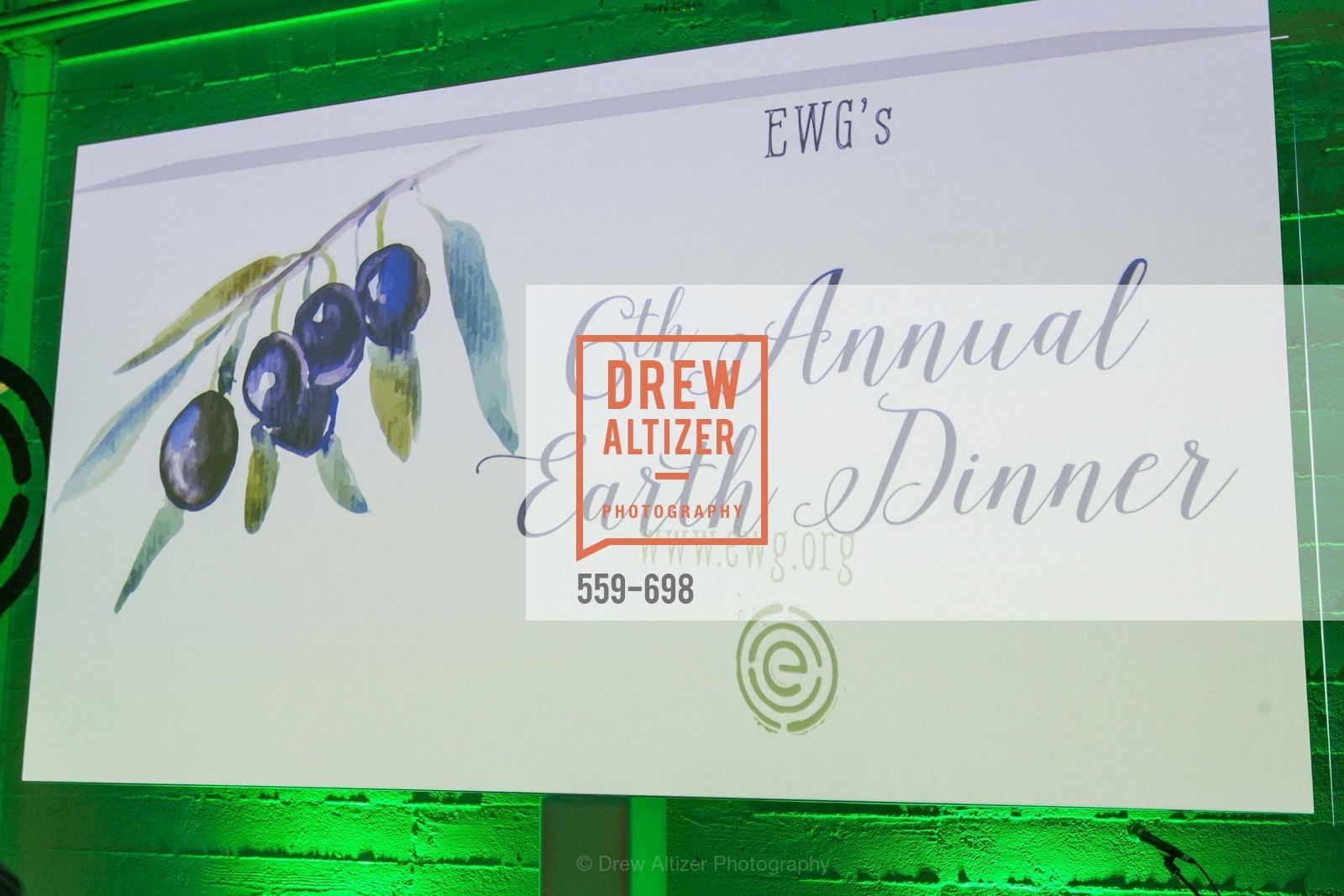 Atmosphere, EWG's 6th Annual Earth Dinner, US, May 6th, 2015,Drew Altizer, Drew Altizer Photography, full-service event agency, private events, San Francisco photographer, photographer California