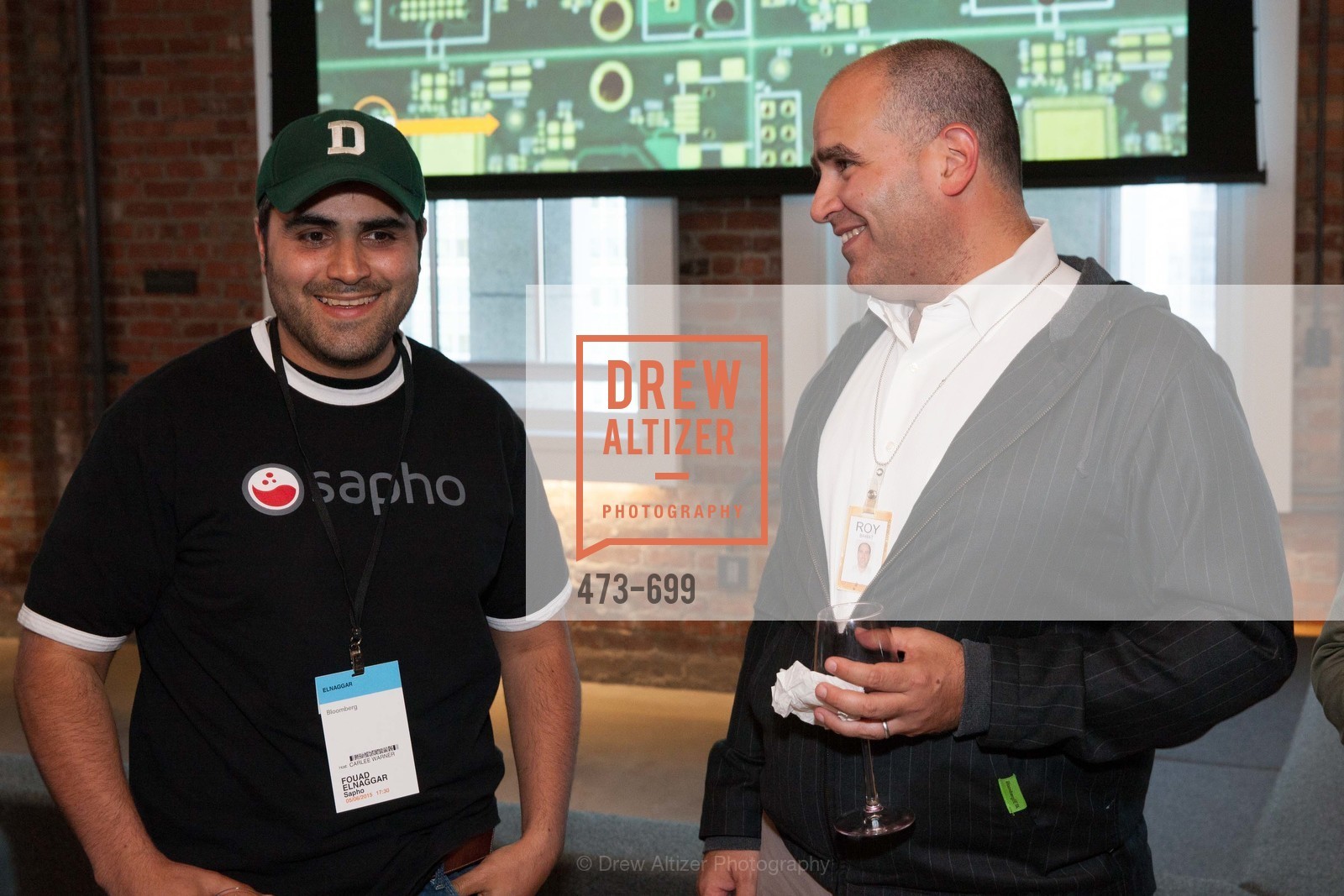Fouad Elnaggar, Roy Behat, BLOOMBERG Office Opening, US, May 7th, 2015, Photo #473-699 Fouad Elnaggar, Roy Behat, Photo #473-699