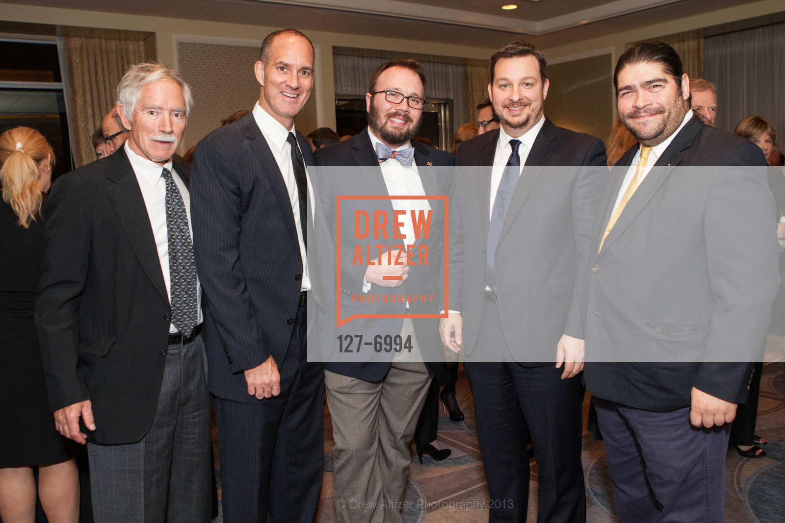 Jeff Pryor, Doug Ismail, Jordan Yelinek, Allan Casalou, Andrew Brumana, SF EDUCATION FUND'S Back to School Gala Celebrates Its 50th Anniversary, US, November 14th, 2013, Photo #127-6994 Jeff Pryor, Doug Ismail, Jordan Yelinek, Allan Casalou, Andrew Brumana, Photo #127-6994
