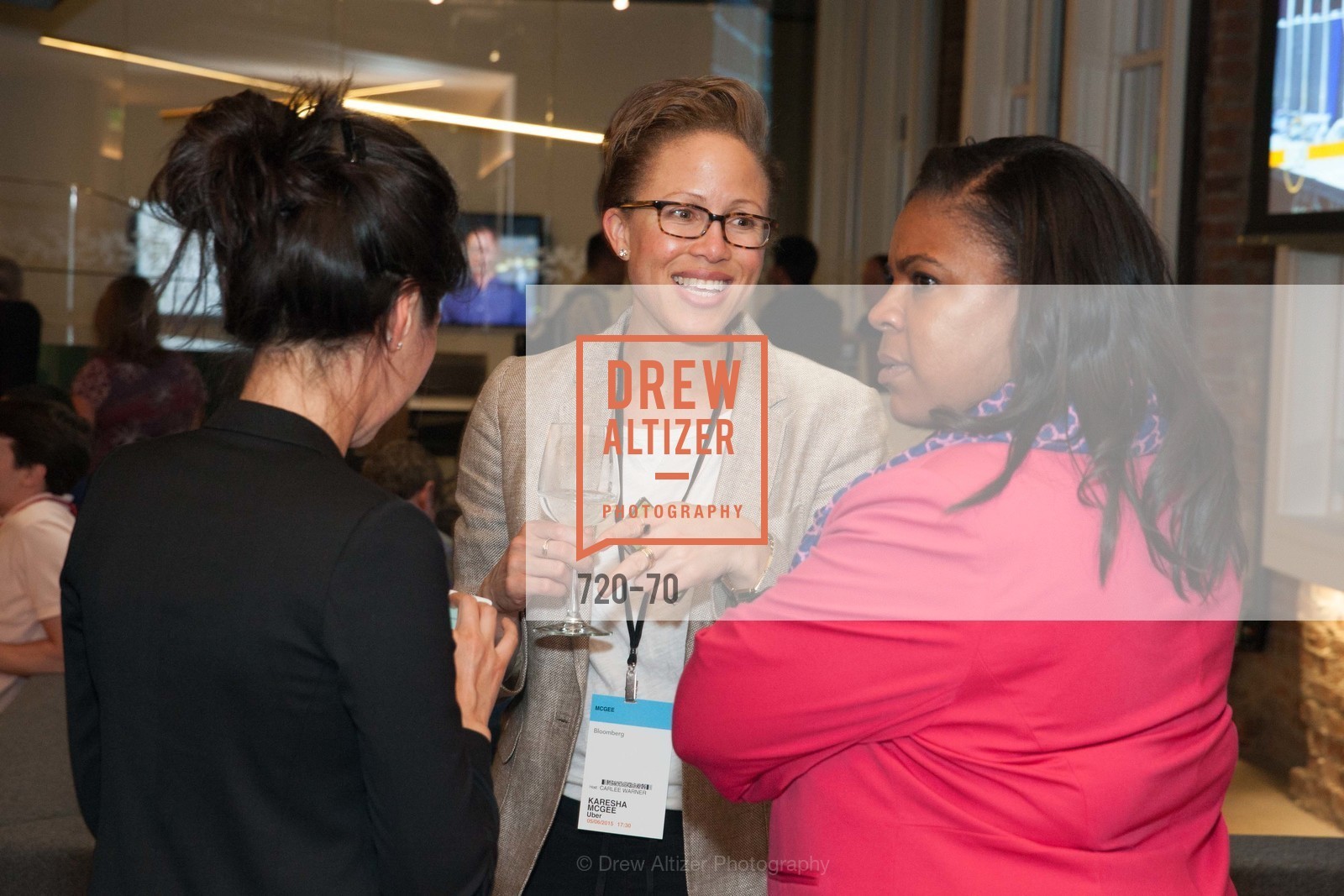 Karesha McGee, Bloomberg Tech Hosts New San Francisco Office Opening Party, 140 Montgomery Street, May 6th, 2015