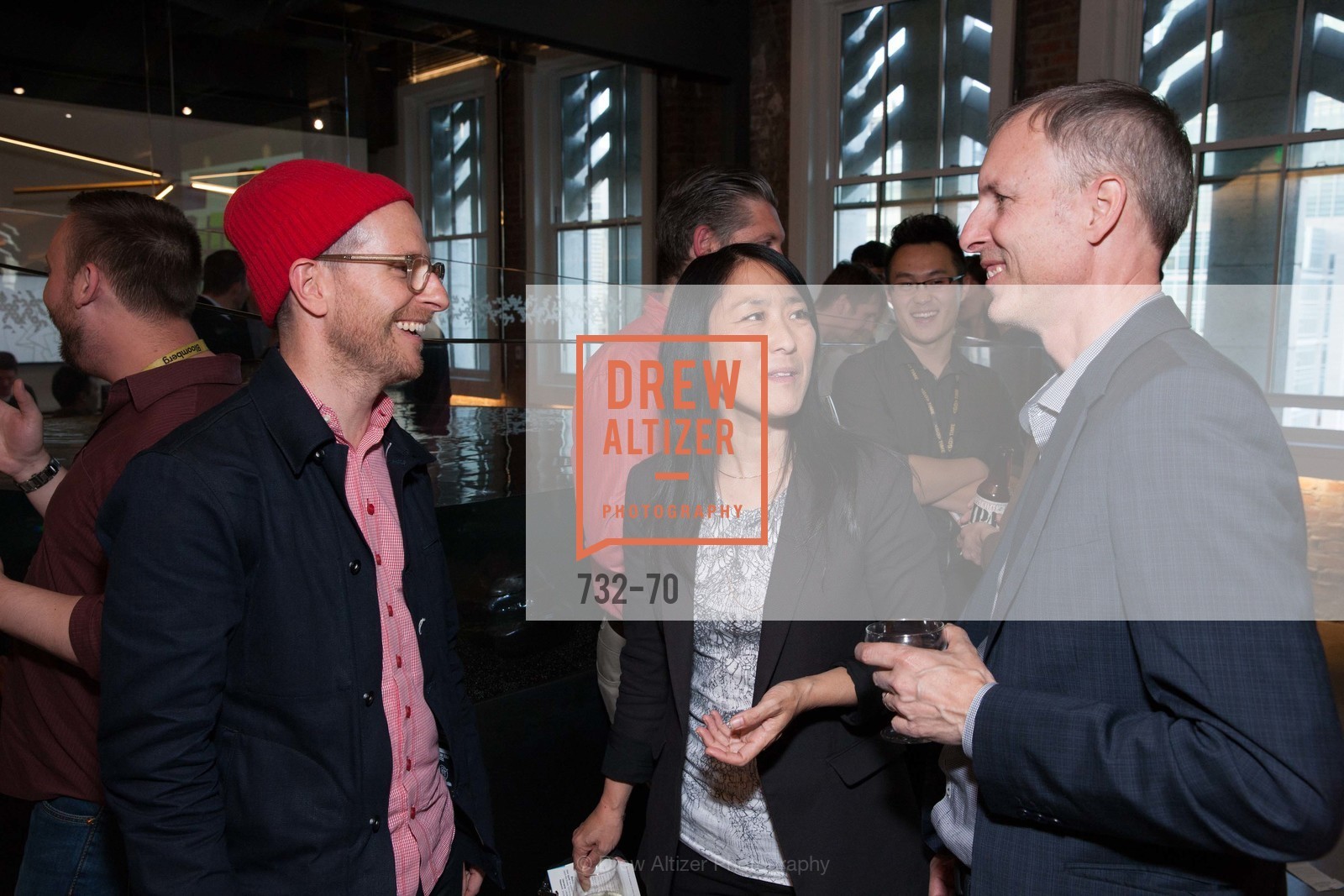 Eric Heiman, Lisa Iwamoto, Craig Scott, Bloomberg Tech Hosts New San Francisco Office Opening Party, 140 Montgomery Street, May 6th, 2015,Drew Altizer, Drew Altizer Photography, full-service agency, private events, San Francisco photographer, photographer california
