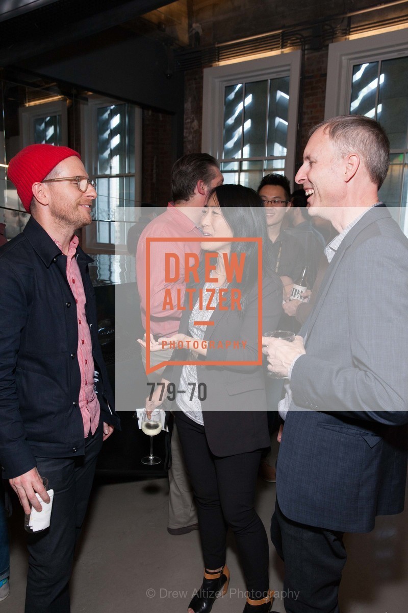 Eric Heiman, Lisa Iwamoto, Craig Scott, Bloomberg Tech Hosts New San Francisco Office Opening Party, 140 Montgomery Street, May 6th, 2015