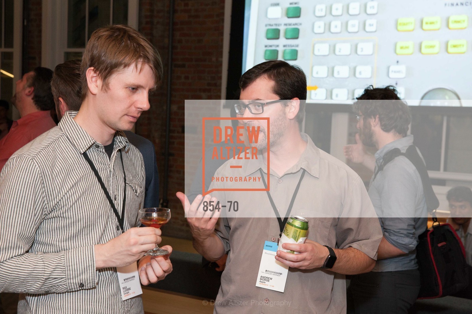 Max Luebbe, Andrew Morse, Bloomberg Tech Hosts New San Francisco Office Opening Party, 140 Montgomery Street, May 6th, 2015,Drew Altizer, Drew Altizer Photography, full-service event agency, private events, San Francisco photographer, photographer California