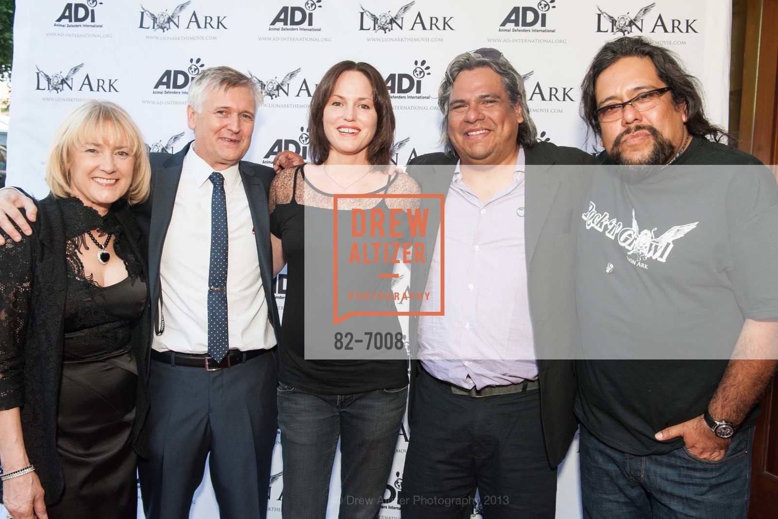 Jan Creamer, Tim Phillips, Jorja Fox, Alexis Vialinaco, MILL VALLEY FILM FESTIVAL 2013 Premiere of Lion Ark, US, October 5th, 2013, Photo #82-7008 Jan Creamer, Tim Phillips, Jorja Fox, Alexis Vialinaco, Photo #82-7008