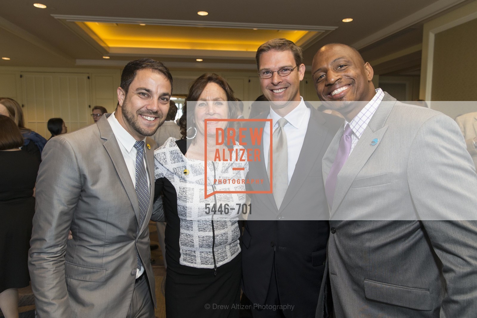 Seth Ellis, Linda Mornell, Adam Howell, Carlton Colbert, SUMMER SEARCH San Francisco 25th Anniversary, US, May 7th, 2015, Photo #5446-701 Seth Ellis, Linda Mornell, Adam Howell, Carlton Colbert, Photo #5446-701