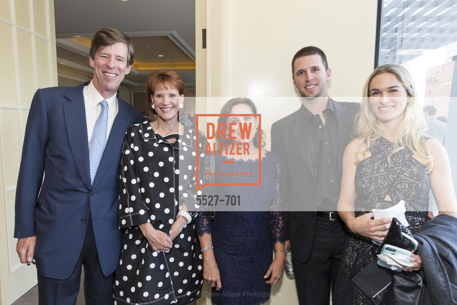 Dick Spalding, Helen Spalding, Melanie Pena, Buster Posey, SUMMER SEARCH San Francisco 25th Anniversary, US, May 7th, 2015, Photo #5527-701 Dick Spalding, Helen Spalding, Melanie Pena, Buster Posey, Photo #5527-701