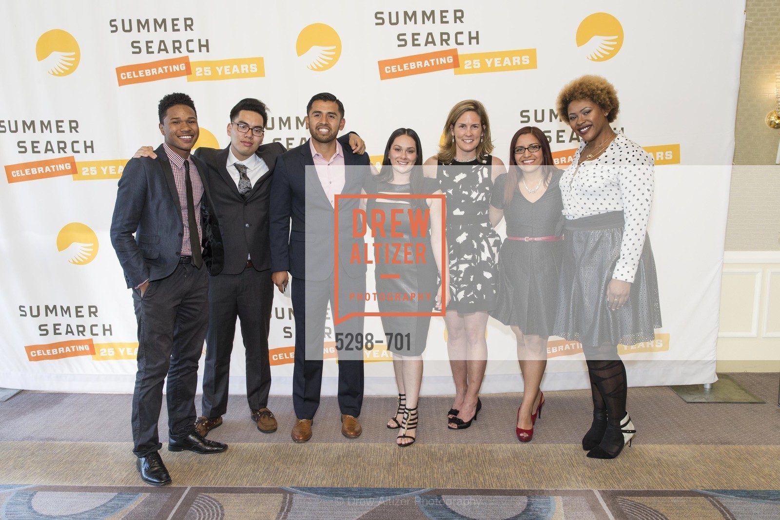Ibrahim Balde, Josh Dela Cruz, Alejandro Nuno, Marcela Azucar, Lindsay Hower, Ana Baires Mira, Savannah Hudson, SUMMER SEARCH San Francisco 25th Anniversary, US, May 7th, 2015,Drew Altizer, Drew Altizer Photography, full-service agency, private events, San Francisco photographer, photographer california