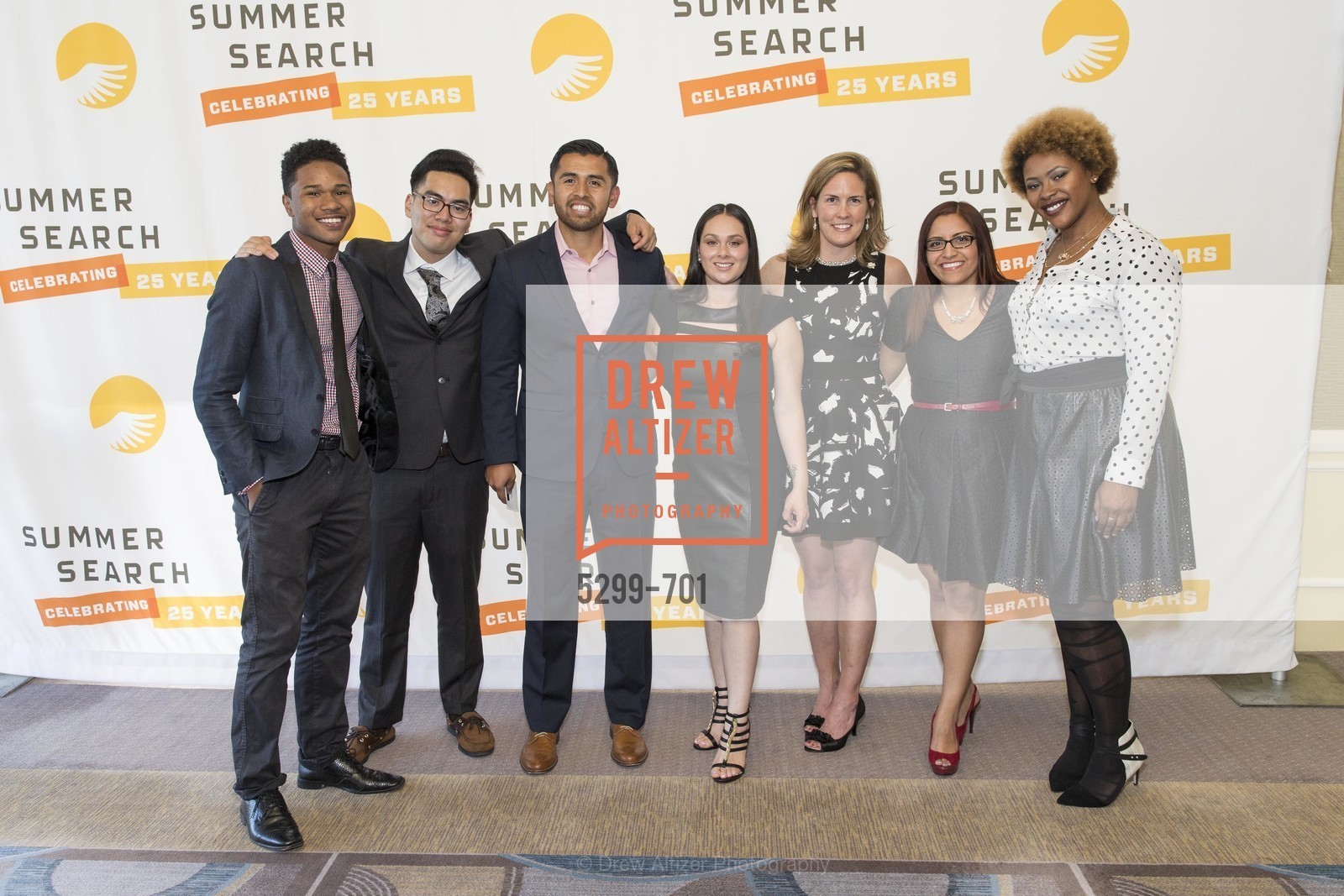 Ibrahim Balde, Josh Dela Cruz, Alejandro Nuno, Marcela Azucar, Lindsay Hower, Ana Baires Mira, Savannah Hudson, SUMMER SEARCH San Francisco 25th Anniversary, US, May 7th, 2015,Drew Altizer, Drew Altizer Photography, full-service event agency, private events, San Francisco photographer, photographer California