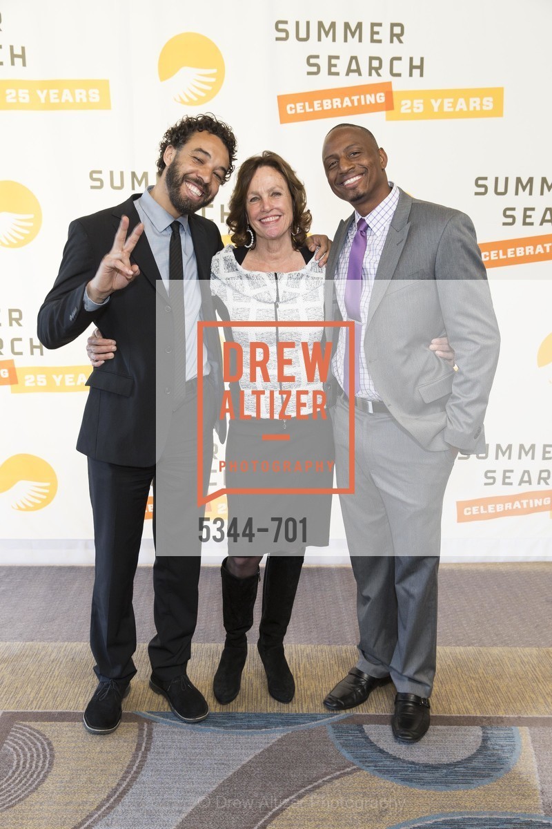 Jabali Sawicki, Linda Mornell, Carlton Colbert, SUMMER SEARCH San Francisco 25th Anniversary, US, May 7th, 2015, Photo #5344-701 Jabali Sawicki, Linda Mornell, Carlton Colbert, Photo #5344-701