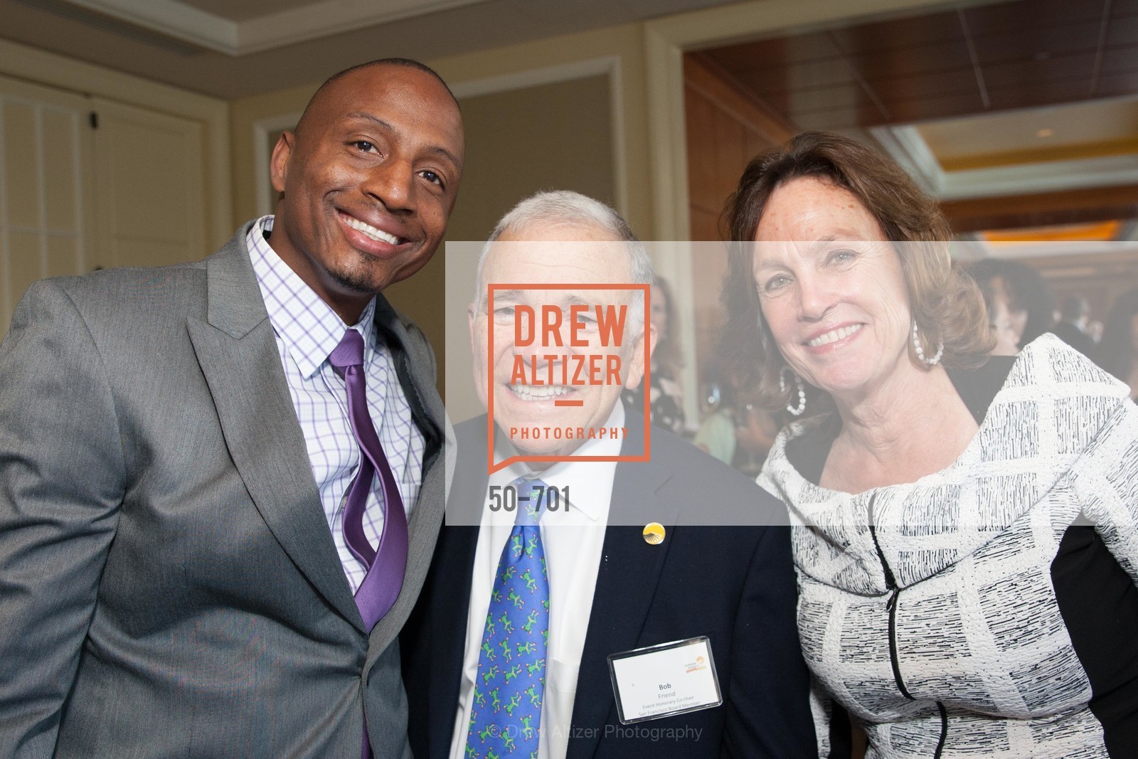 Carlton Colbert, Katherine Kennedy, Ted Williams, SUMMER SEARCH San Francisco 25th Anniversary, US, May 7th, 2015, Photo #50-701 Carlton Colbert, Katherine Kennedy, Ted Williams, Photo #50-701