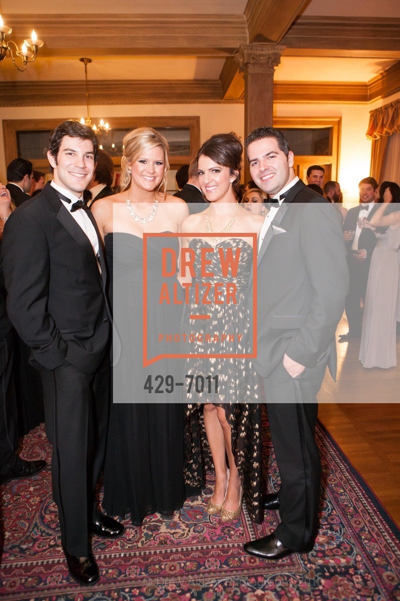Sven Olson, Abbey Davis, Shannon Barbara, Robert Wallace, Spinsters of San Francisco Holiday Ball, US, December 14th, 2013, Photo #429-7011 Sven Olson, Abbey Davis, Shannon Barbara, Robert Wallace, Photo #429-7011