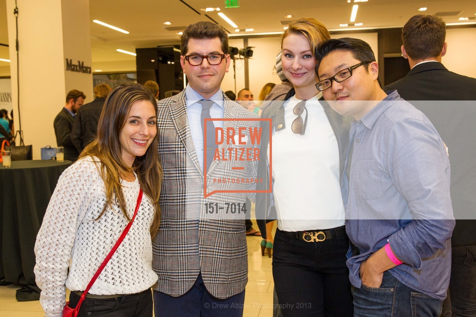 Stephanie Hughes, Mark Drapeau, Kiki Damjanoska, John Shin, GEEK 2 CHIC: San Francisco, US, May 15th, 2013, Photo #151-7014 Stephanie Hughes, Mark Drapeau, Kiki Damjanoska, John Shin, Photo #151-7014