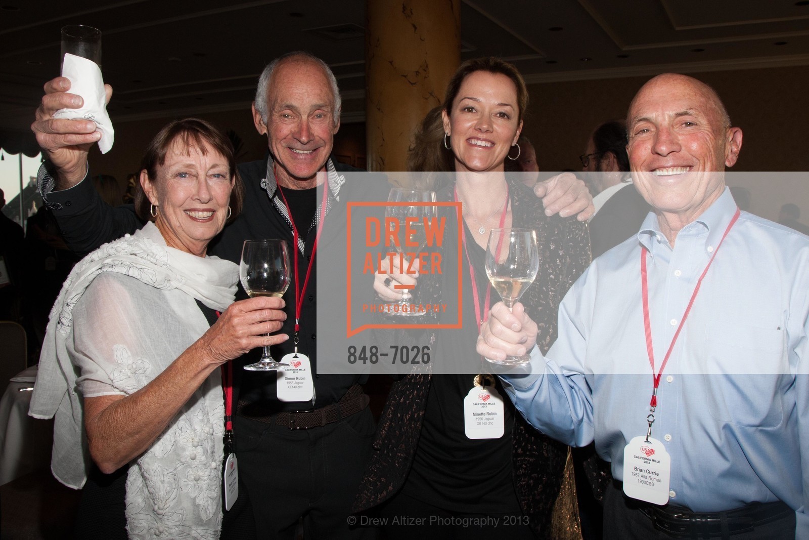 Susan Currie, Simon Rubin, Minette Rubin, Brian Currie, CHOPARD CALIFORNIA Mille Day One, US, April 28th, 2013, Photo #848-7026 Susan Currie, Simon Rubin, Minette Rubin, Brian Currie, Photo #848-7026