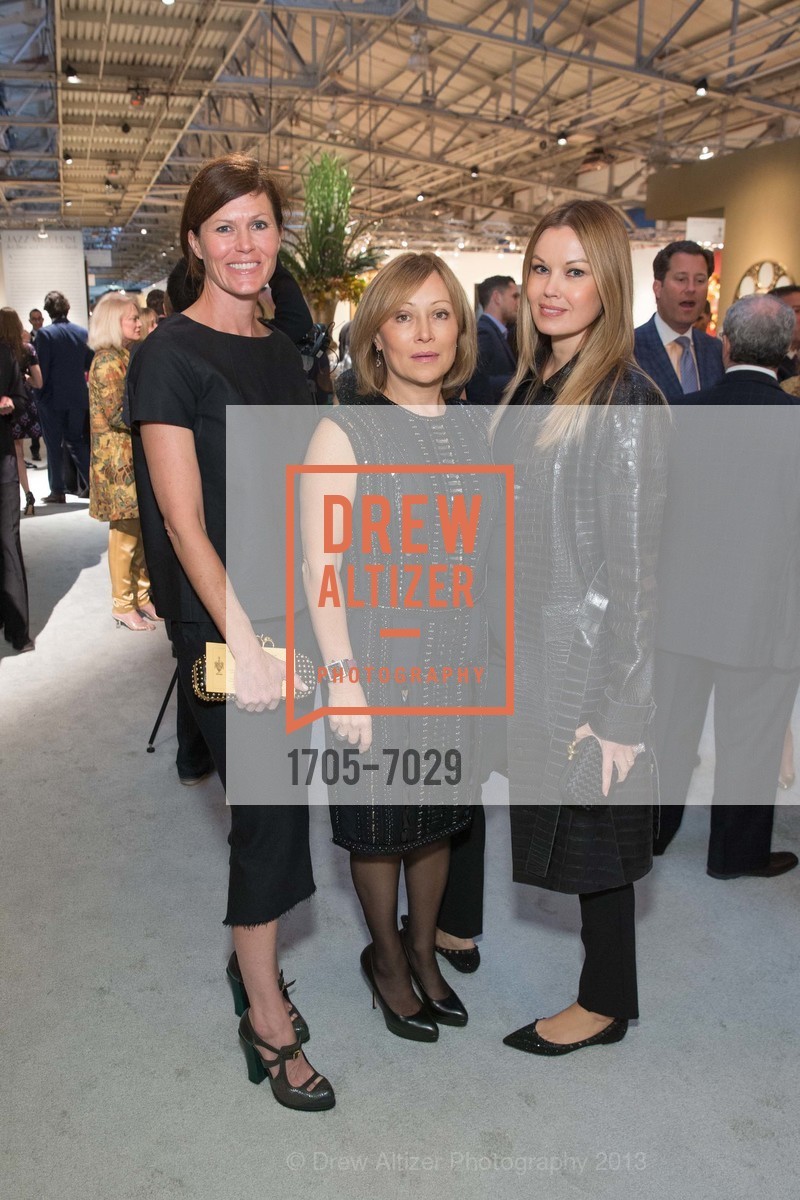 Kristin Fiore, Luba Troyanovsky, Tatiana Sorokko, The San Francisco 2013 FALL ANTIQUES Show, US, October 23rd, 2013, Photo #1705-7029 Kristin Fiore, Luba Troyanovsky, Tatiana Sorokko, Photo #1705-7029