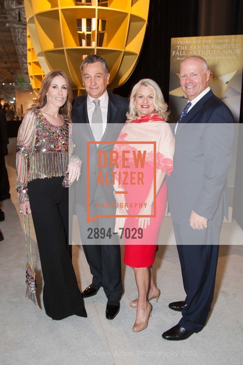 Madeleine Stewart, Paul Weaver, Adrianna Sullivan, Bobby Sullivan, The San Francisco 2013 FALL ANTIQUES Show, US, October 23rd, 2013, Photo #2894-7029 Madeleine Stewart, Paul Weaver, Adrianna Sullivan, Bobby Sullivan, Photo #2894-7029