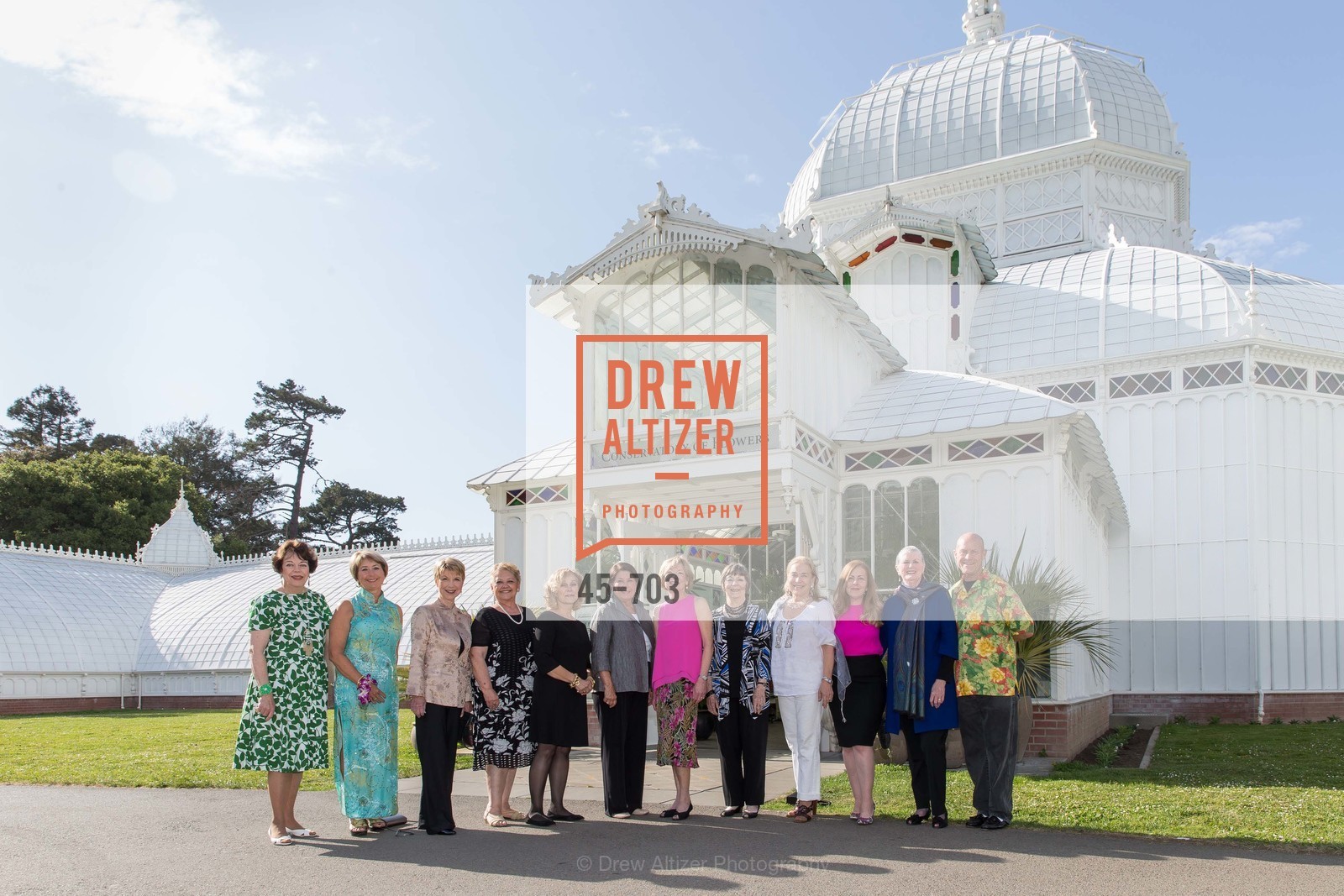 Ann Colvin, Terry Nevin, Martha Woollomes, Betty Packard, Sharon Collier, Terry Dolan, Jane Scurich, Donna Ellis, Natasha Hopkinson, Betsy Nichols, Pat Hanson-Thomson, Steven Brown, CONSERVATORY OF FLOWERS Presents