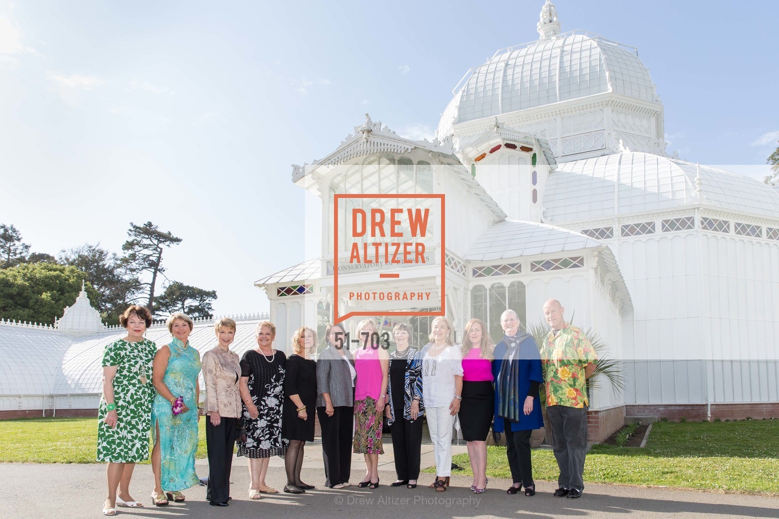Ann Colvin, Terry Nevin, Martha Woollomes, Betty Packard, Sharon Collier, Terry Dolan, Jane Scurich, Donna Ellis, Natasha Hopkinson, Betsy Nichols, Pat Hanson-Thomson, Steven Brown, CONSERVATORY OF FLOWERS Presents