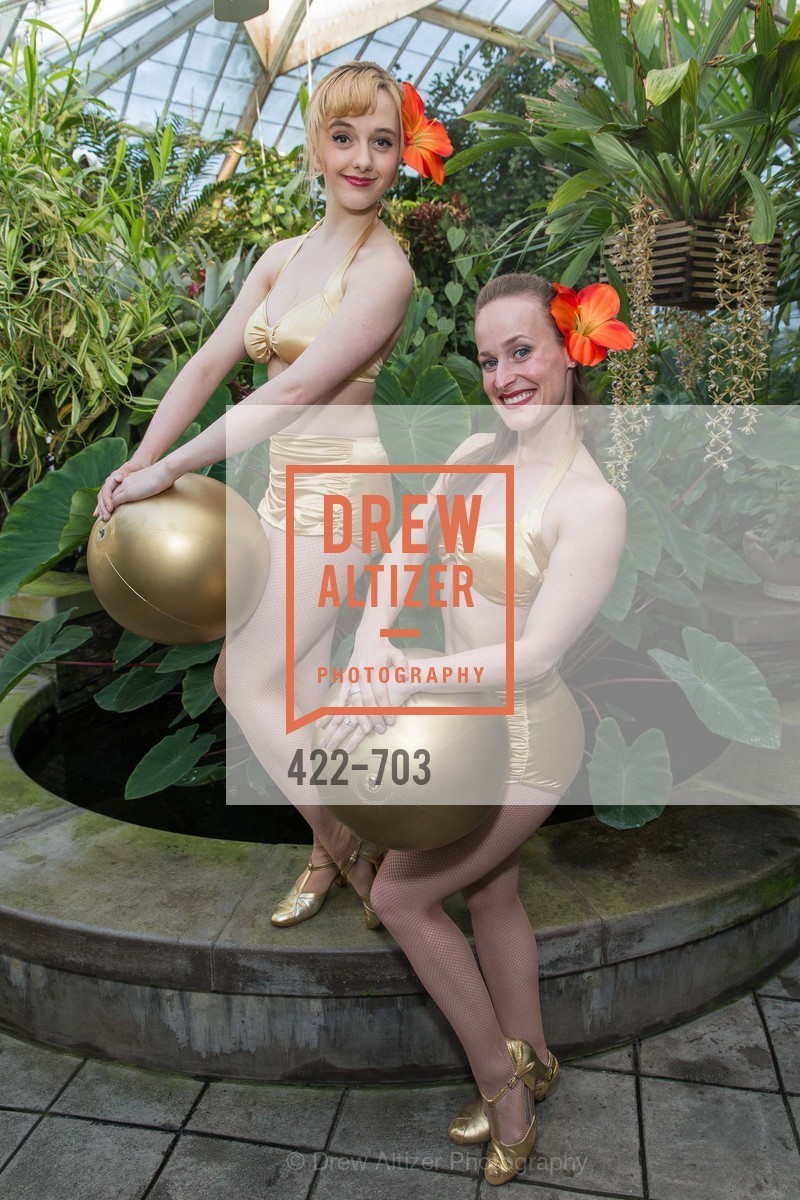 Katrina Kroetch, Kristi Major, CONSERVATORY OF FLOWERS Presents "Gala Under Glass" (Opening of the Palm Exhibition), US, May 8th, 2015, Photo #422-703 Katrina Kroetch, Kristi Major, Photo #422-703