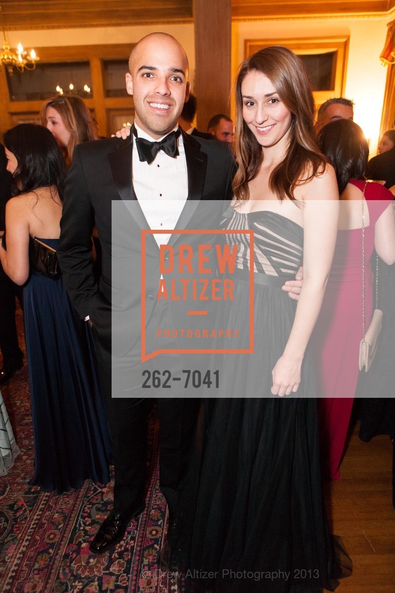 Roberto Rivera, Kathryn Geraghty, Spinsters of San Francisco Holiday Ball, US, December 14th, 2013, Photo #262-7041 Roberto Rivera, Kathryn Geraghty, Photo #262-7041