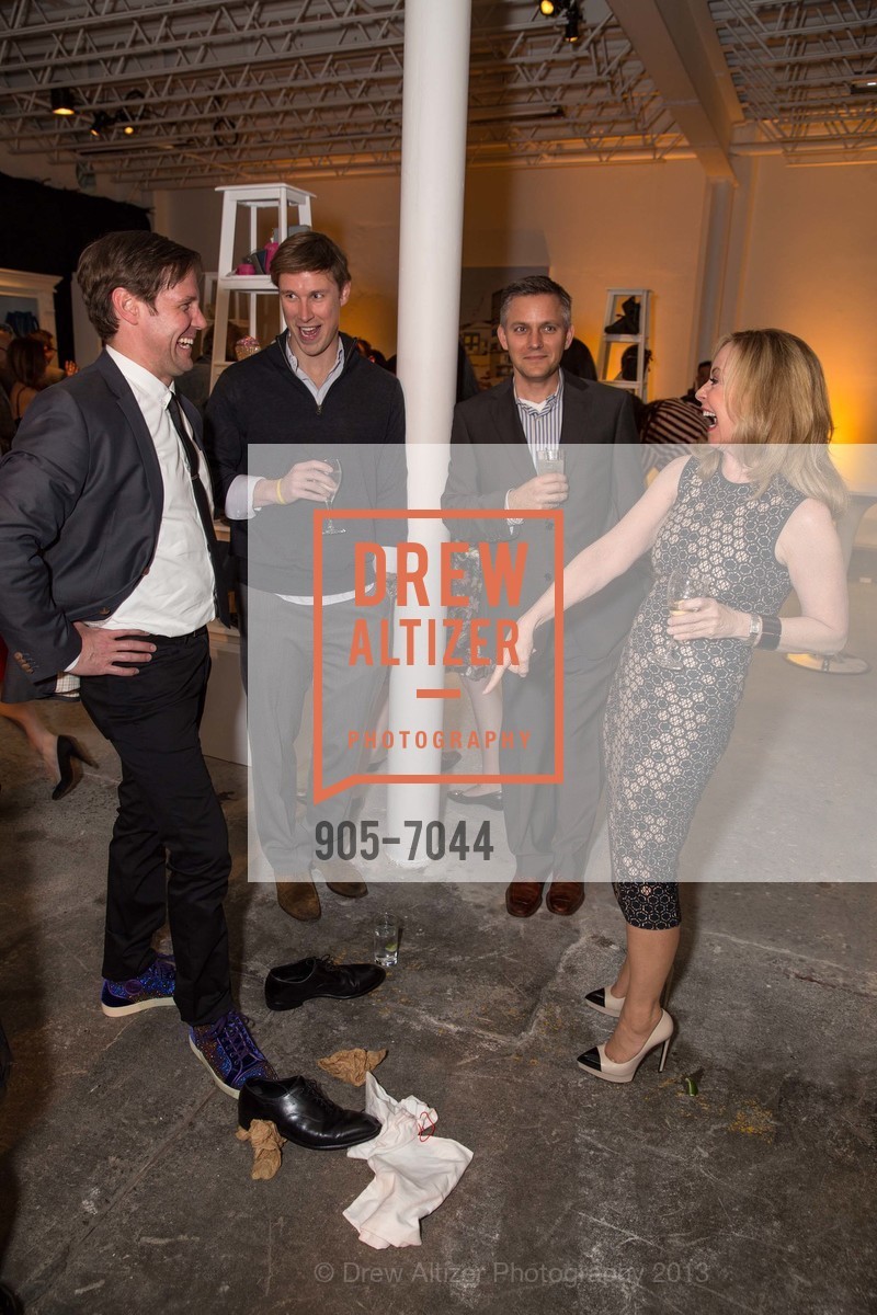 Charlie Walton, Chris Hubbell, Matthew Guske, Julie Wainwright, Private Evening Of Luxury Shopping With The RealReal, US, May 15th, 2013, Photo #905-7044 Charlie Walton, Chris Hubbell, Matthew Guske, Julie Wainwright, Photo #905-7044