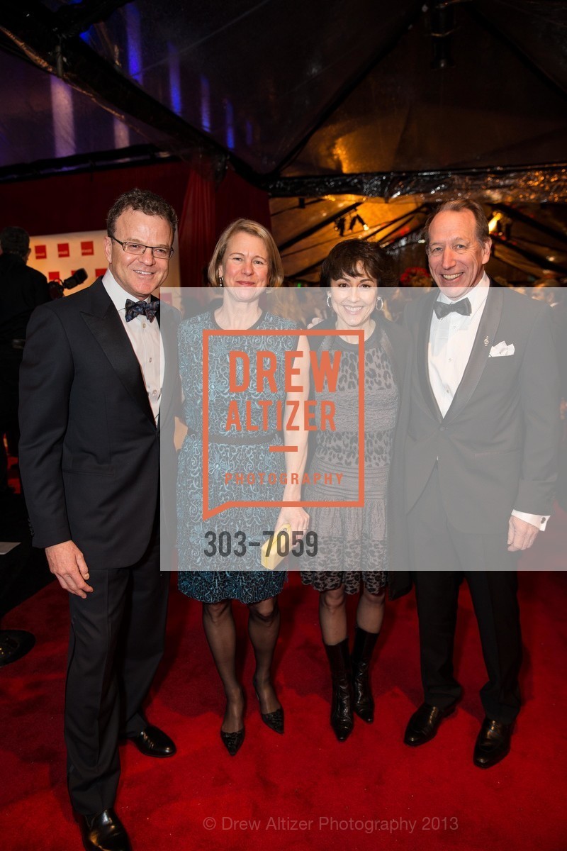 Tim Dattels, Christine Johnson, Sako Fisher, SF JAZZ Historic Opening Night - Red Carpet, US, January 23rd, 2013, Photo #303-7059 Tim Dattels, Christine Johnson, Sako Fisher, Photo #303-7059