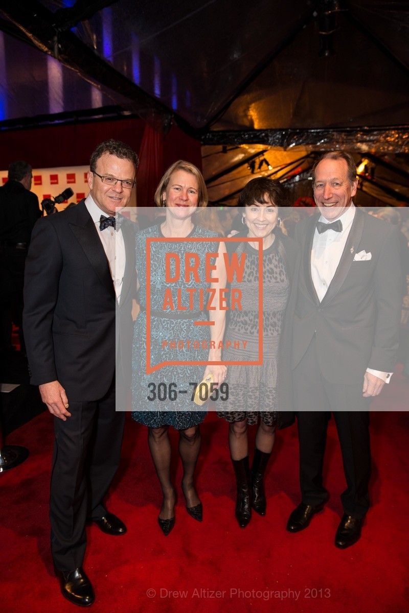 Tim Dattels, Christine Johnson, Sako Fisher, SF JAZZ Historic Opening Night - Red Carpet, US, January 23rd, 2013, Photo #306-7059 Tim Dattels, Christine Johnson, Sako Fisher, Photo #306-7059
