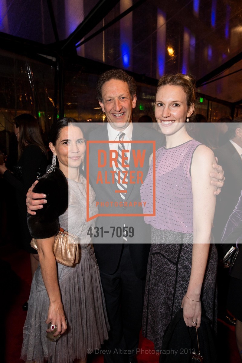 Nicola Miner, Larry Baer, Jessica Powell, SF JAZZ Historic Opening Night - Red Carpet, US, January 23rd, 2013, Photo #431-7059 Nicola Miner, Larry Baer, Jessica Powell, Photo #431-7059