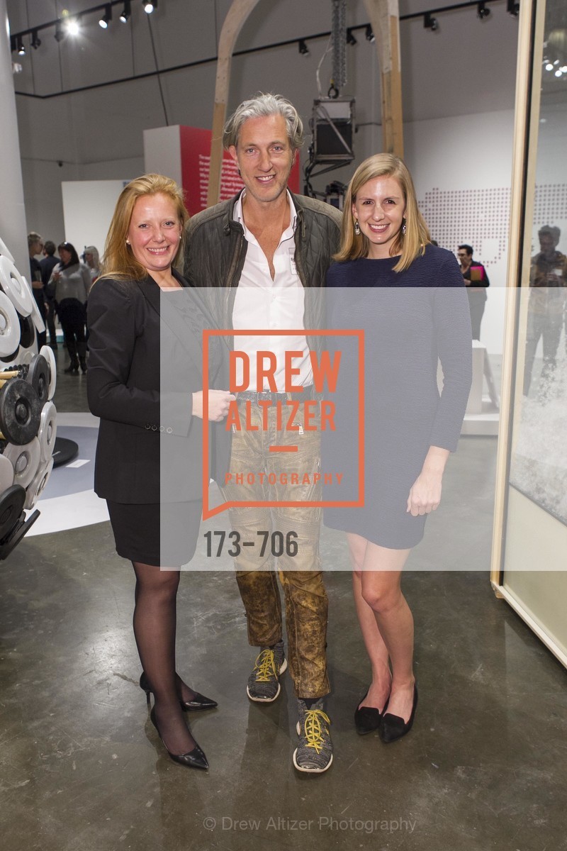 Claire Jacobs, Marcel Wanders, Megan Doyle, Exhibit Opening at the MUSEUM OF CRAFT AND DESIGN - Hands Off: New Dutch Design at the Confluence of Technology & Craft, US, May 8th, 2015,Drew Altizer, Drew Altizer Photography, full-service agency, private events, San Francisco photographer, photographer california